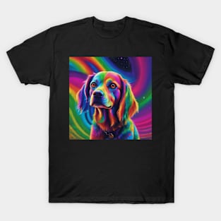 artist's dog painting art T-Shirt